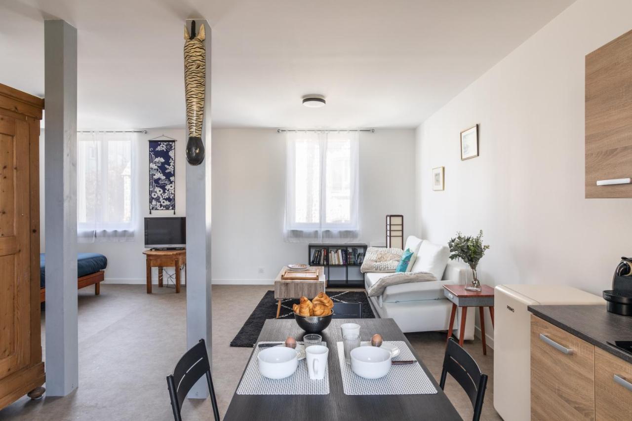 YOKOSO - Studio proche CHU avec terrasse Rennes Extérieur photo