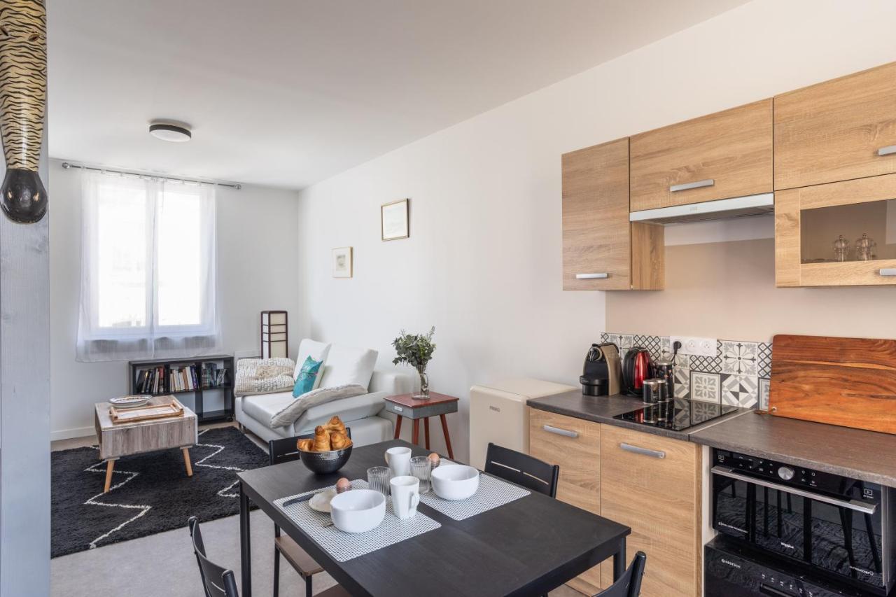 YOKOSO - Studio proche CHU avec terrasse Rennes Extérieur photo
